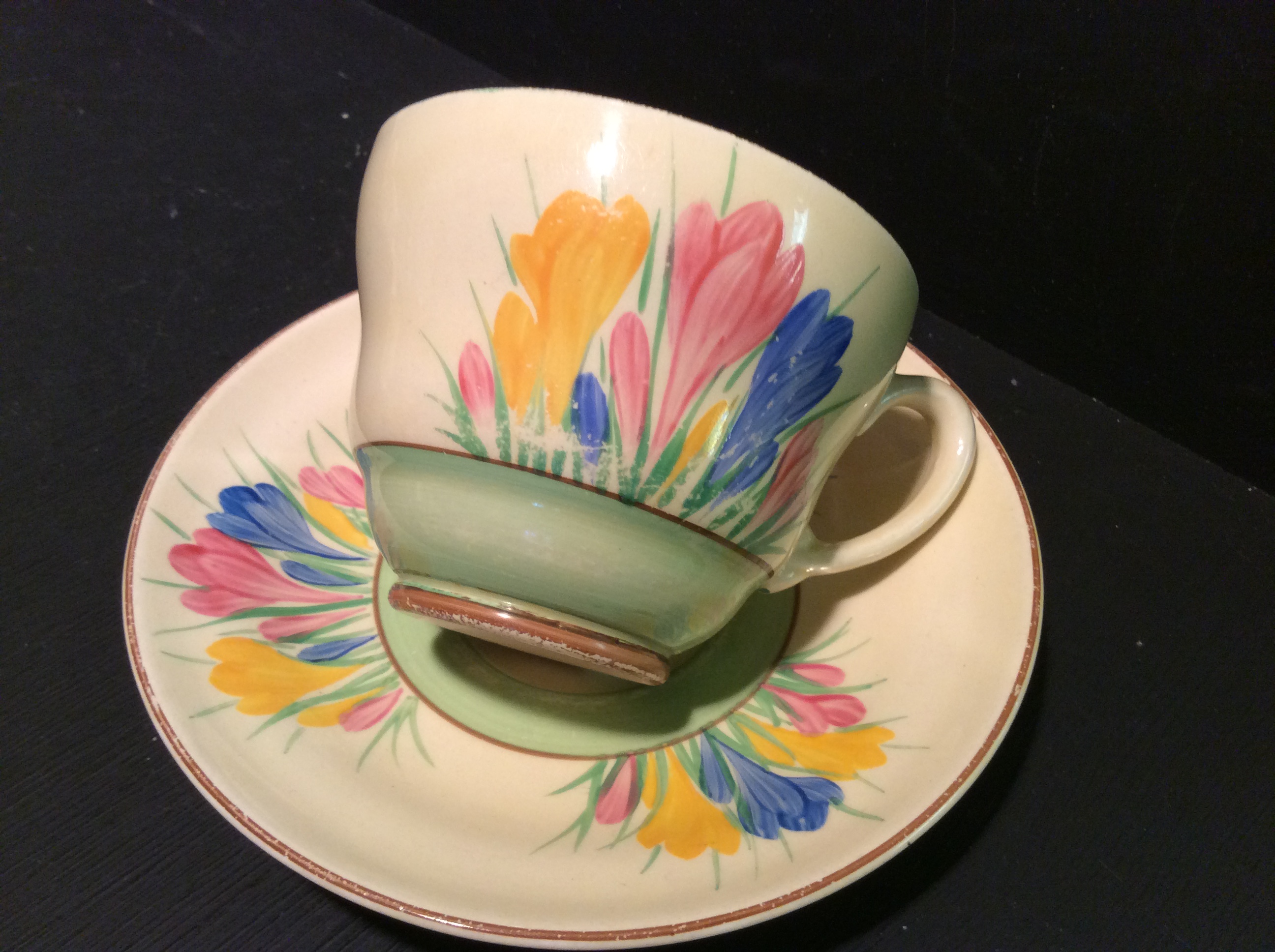 Clarice Cliff & Art Deco Ceramics & Glass, Antiques & Collectables For Sale Banana Dance London